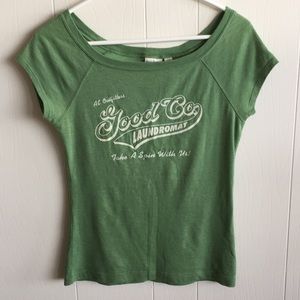 Vintage AE Outfitters boat neck tee SMALL